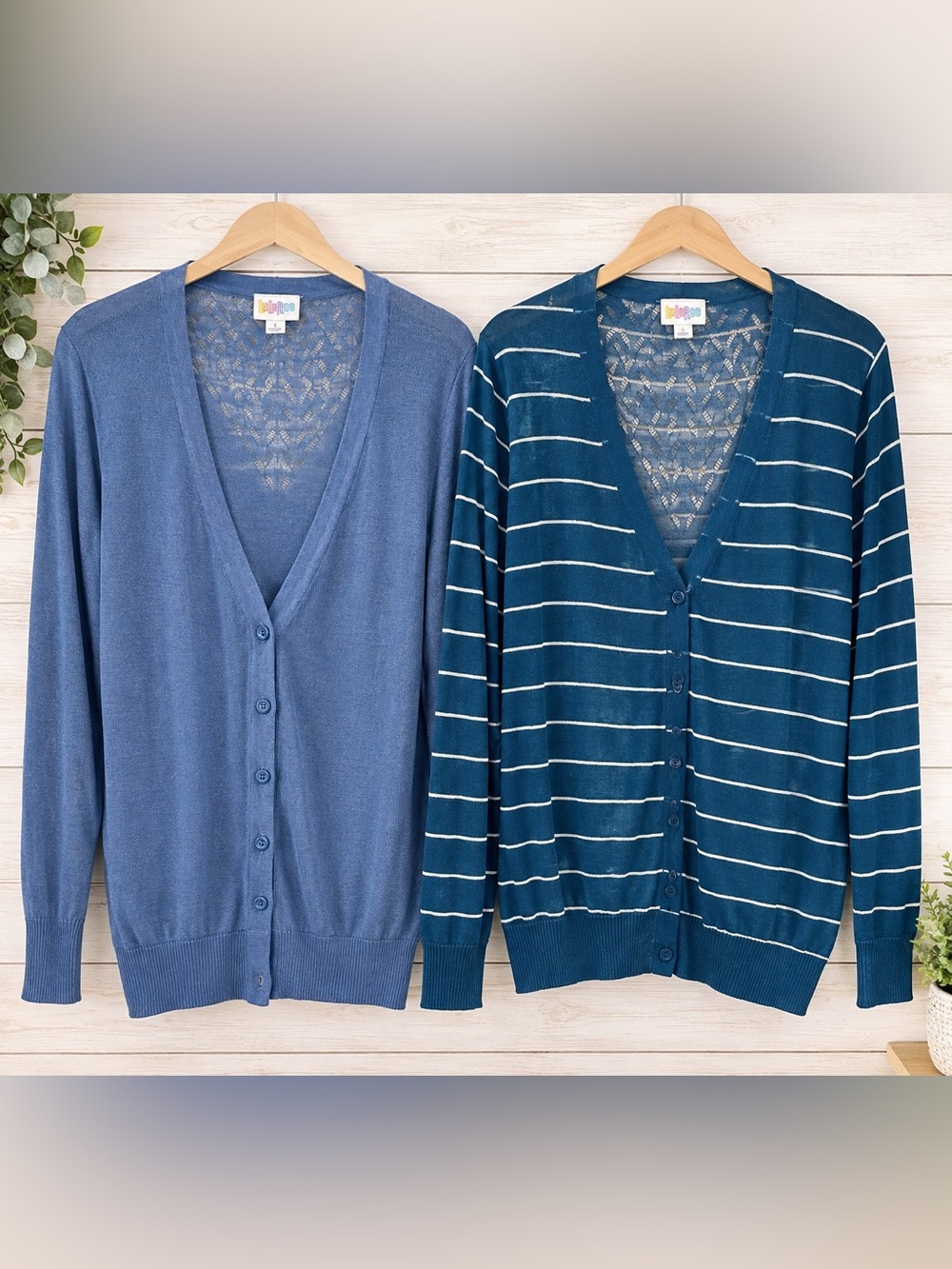 Lularoe Cheryl Women's Lightweight Sweater SET of both size L on both NWT